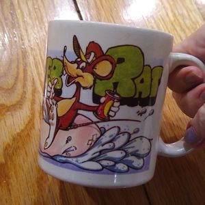 3/$15 sale Vintage rat mug